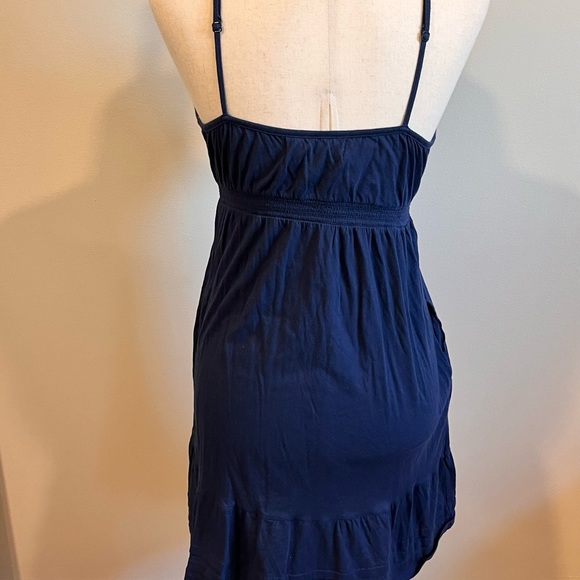 Aerie Tie Front Ruffle Detail Dress Size Small - Picture 4 of 7